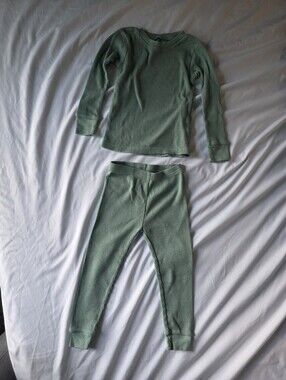 Toddler Boy 2T Green Pajama Set
